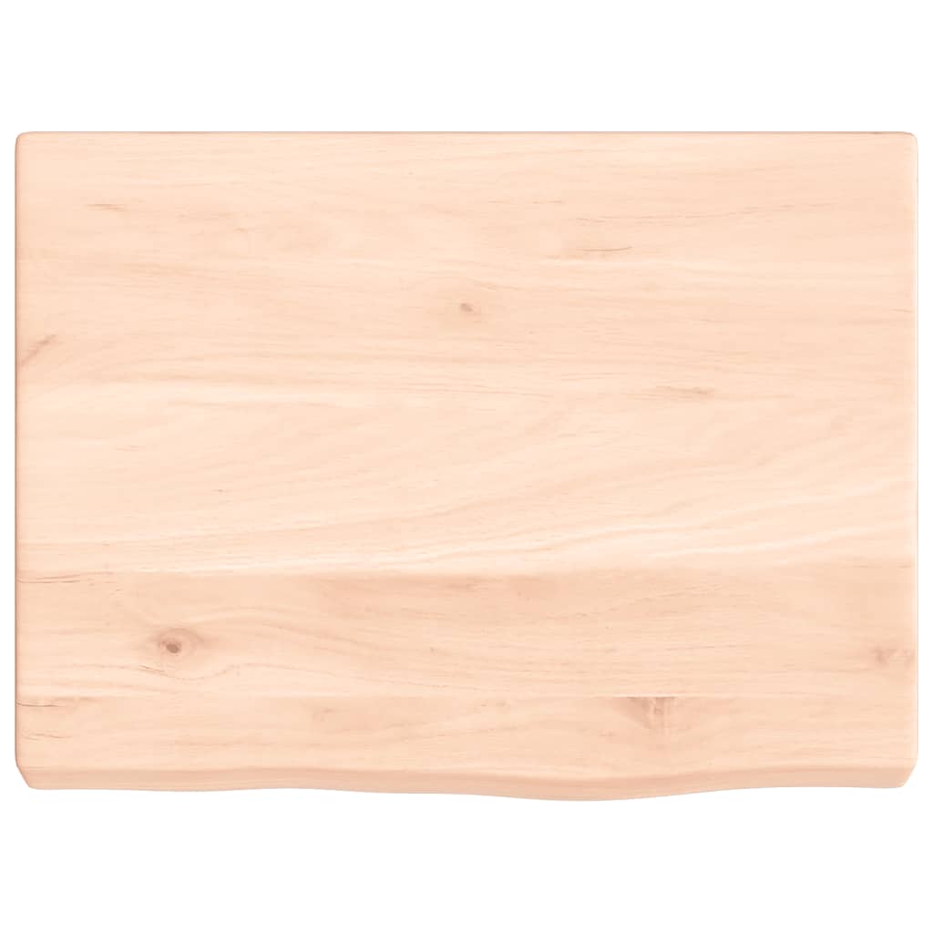 Vidaxx Waschtischplatte 40x30x (2-4) cm unbehandeltes Massivholz