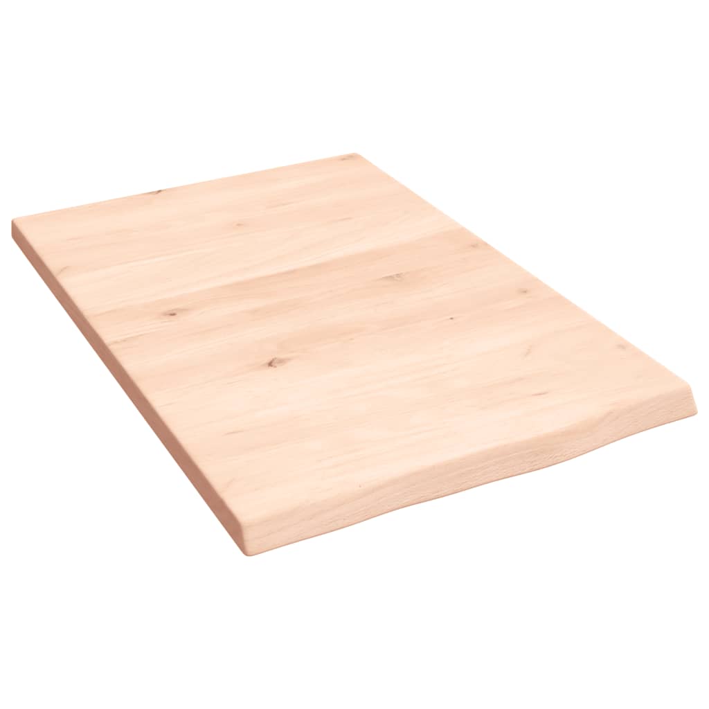 Vidaxx Waschtischplatte 40x60x2 cm unbehandeltes Massivholz