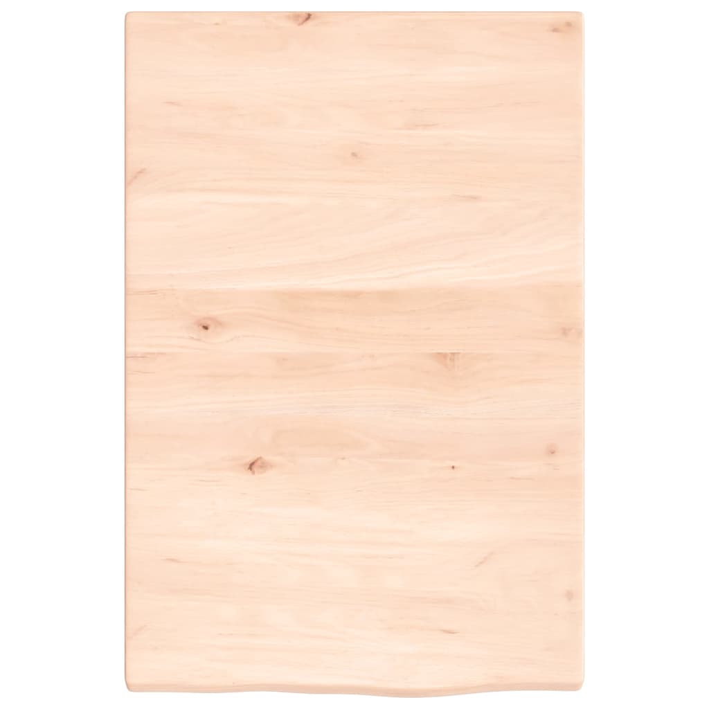 Vidaxx Waschtischplatte 40x60x2 cm unbehandeltes Massivholz
