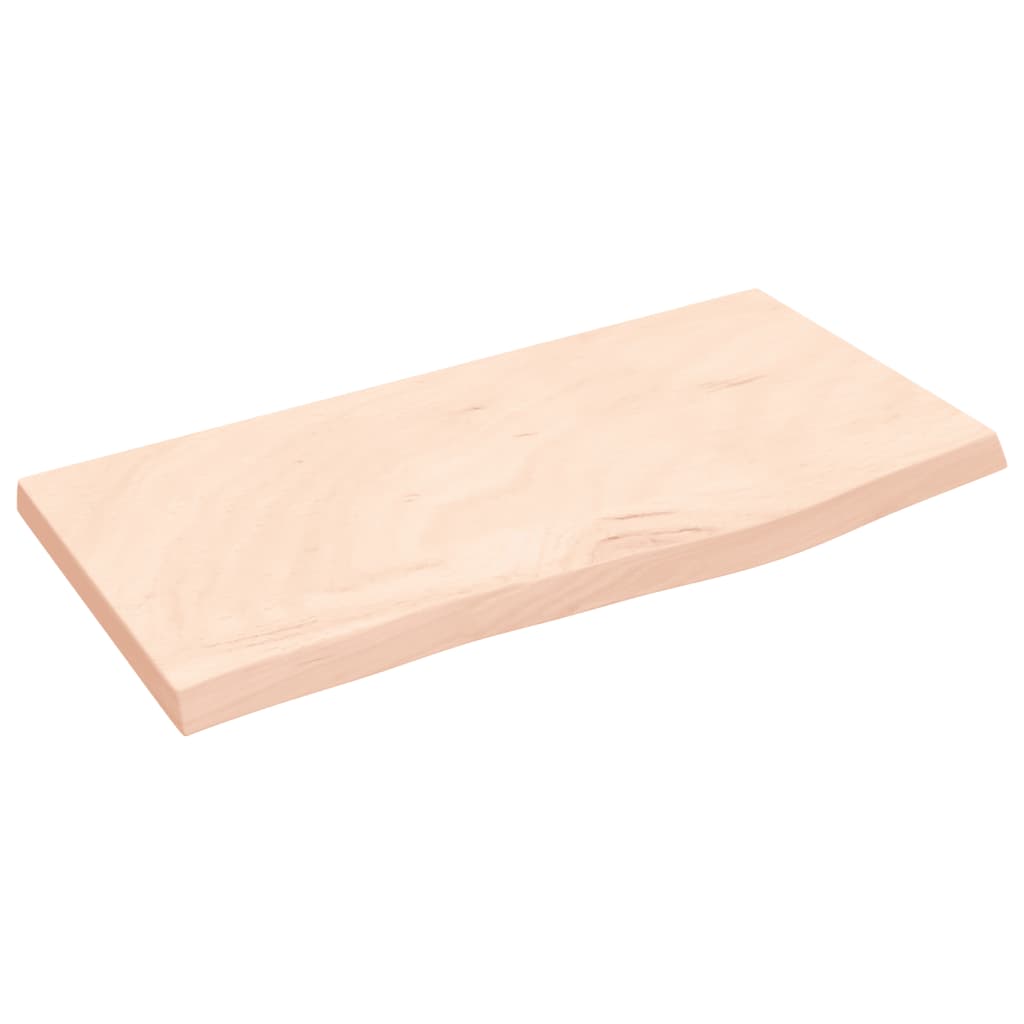 Vidaxx Waschtischplatte 60x30x (2-4) cm unbehandeltes Massivholz