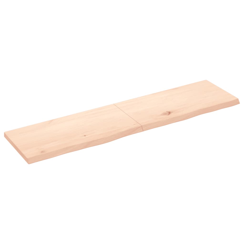 VidaXL Waschtischplatte 160x40x (2-4) cm unbehandeltes Massivholz