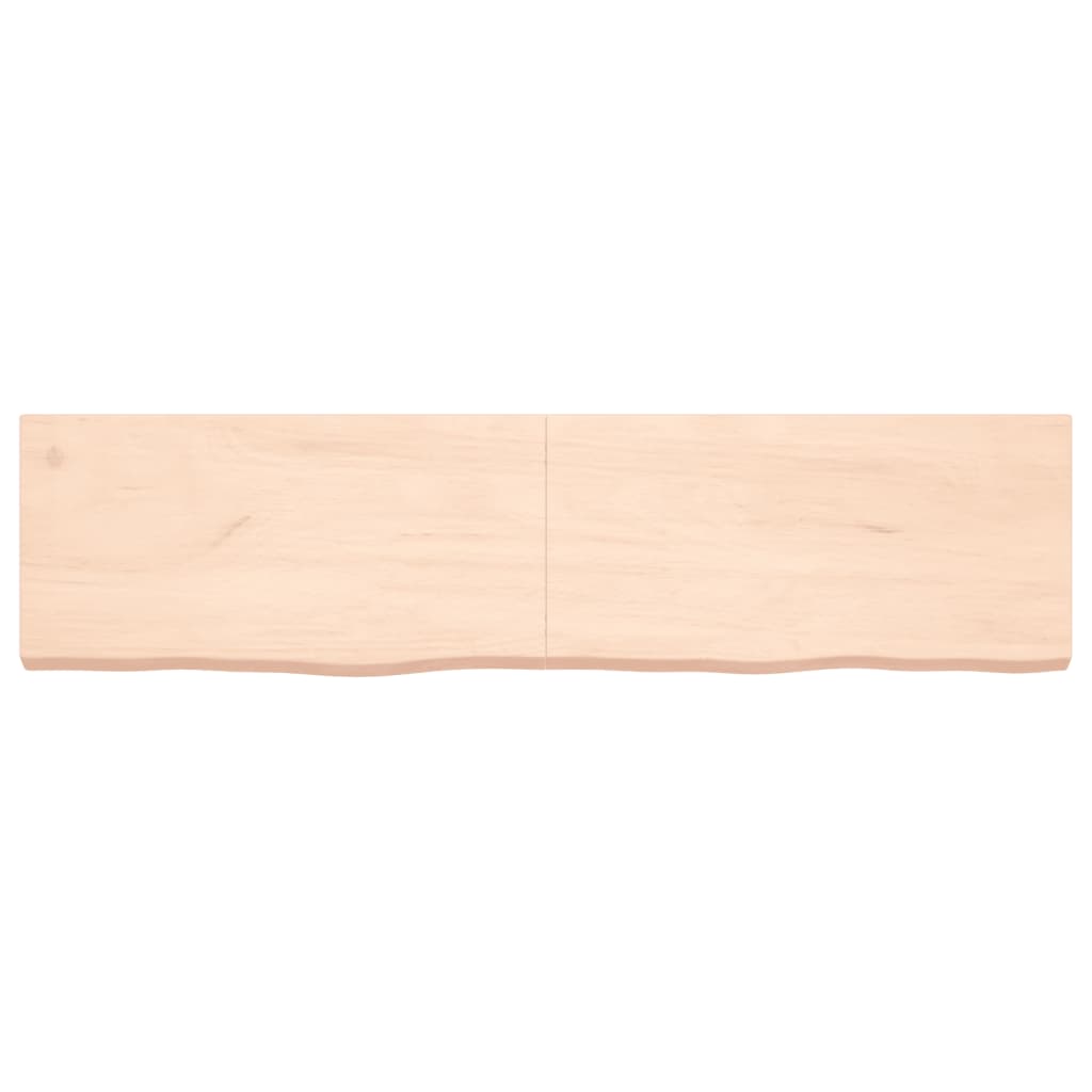 Vidaxx Waschtischplatte 160x40x (2-6) cm unbehandeltes Massivholz