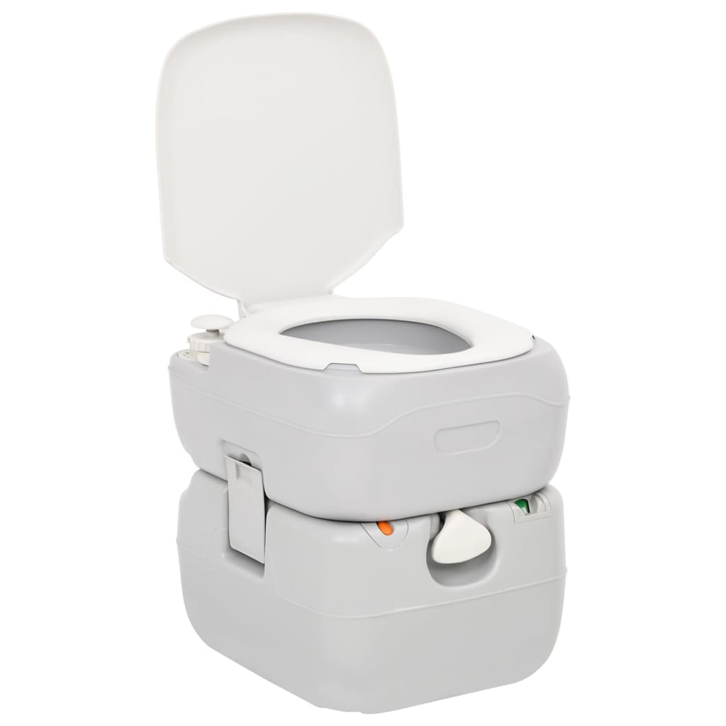 VidaXL Campingtoilette und Waschbecken tragbar