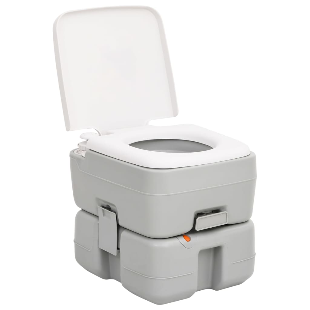 VidaXL Campingtoilette und Waschbecken tragbar