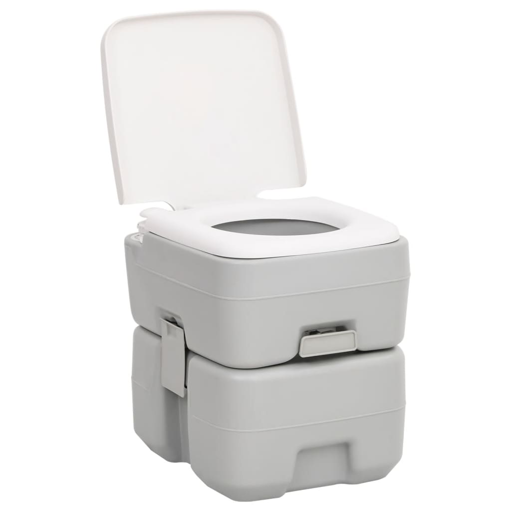 VidaXL Campingtoilette und Waschbecken tragbar
