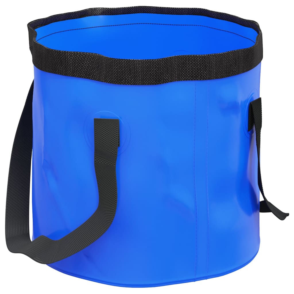Vidaxl Emmers 2 PCs falten 30 l PVC Blau