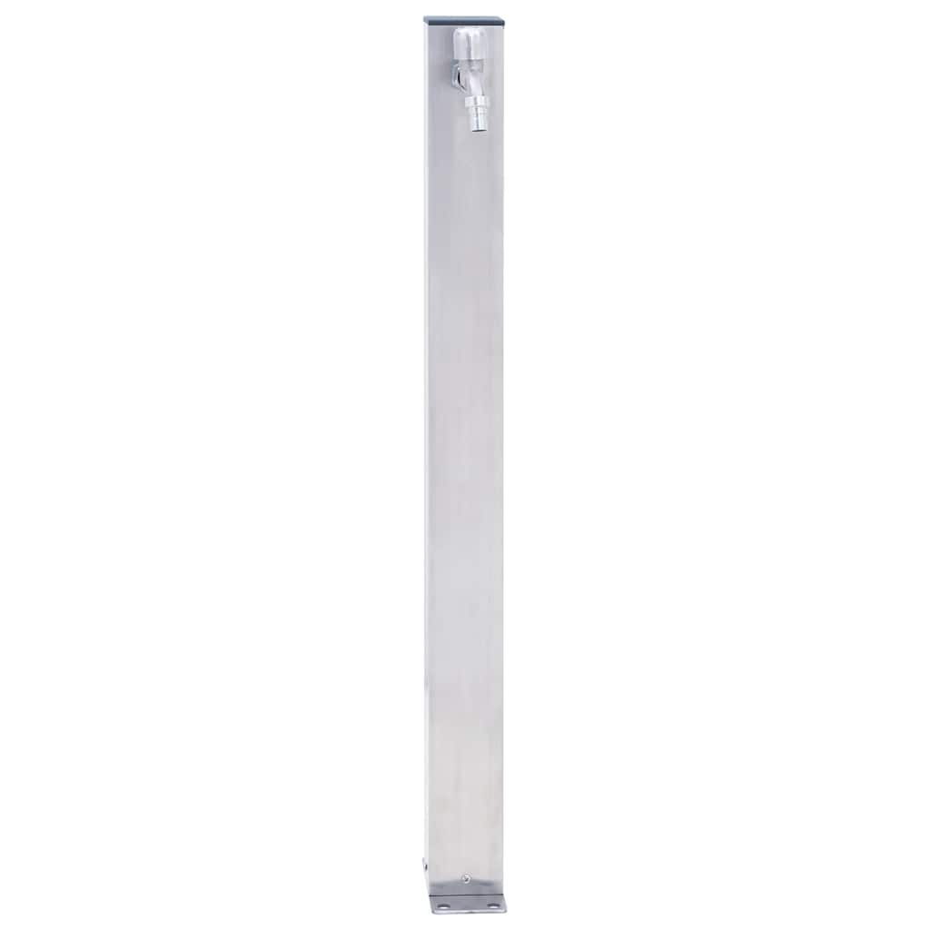 Vidaxx Wassersäule quadratisch 80 cm Edelstahl