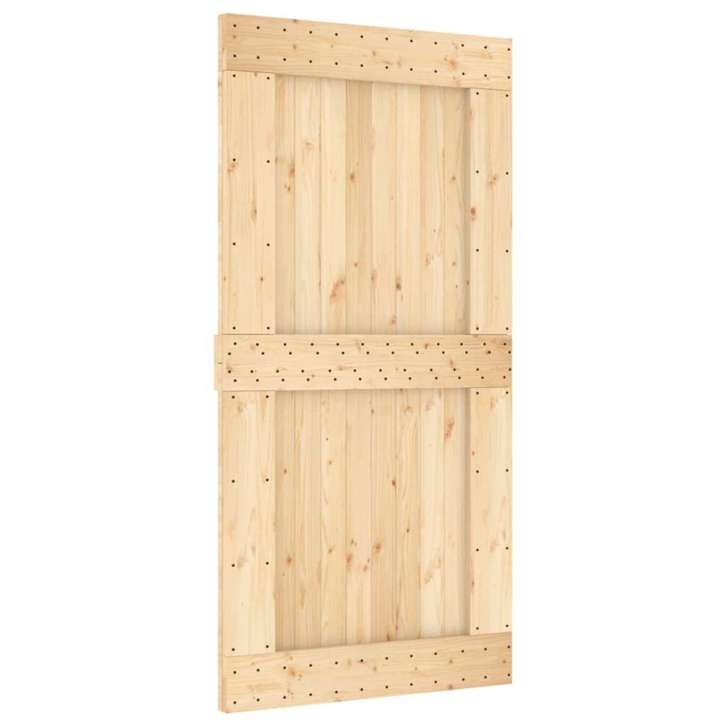 VidaXL Tür NARVIK 100x210 cm massives Kiefernholz