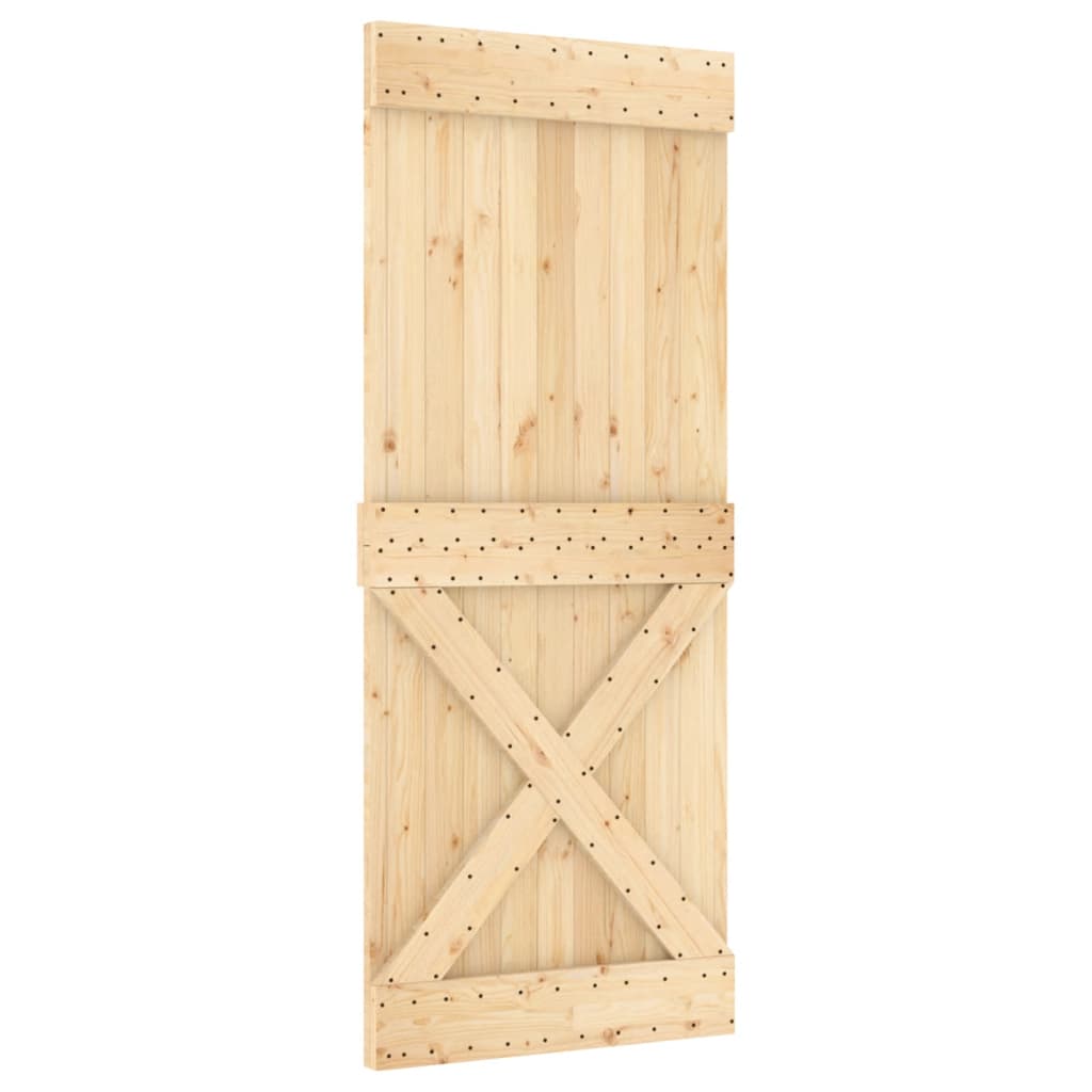 VidaXL Tür NARVIK 85x210 cm massives Kiefernholz
