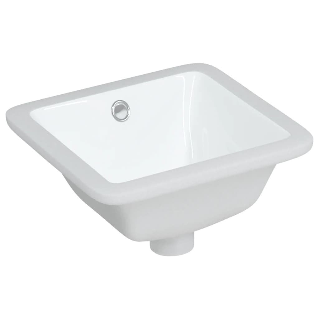 Vidaxx Rechteckwaschbecken 30,5x27x14 cm Keramik weiß