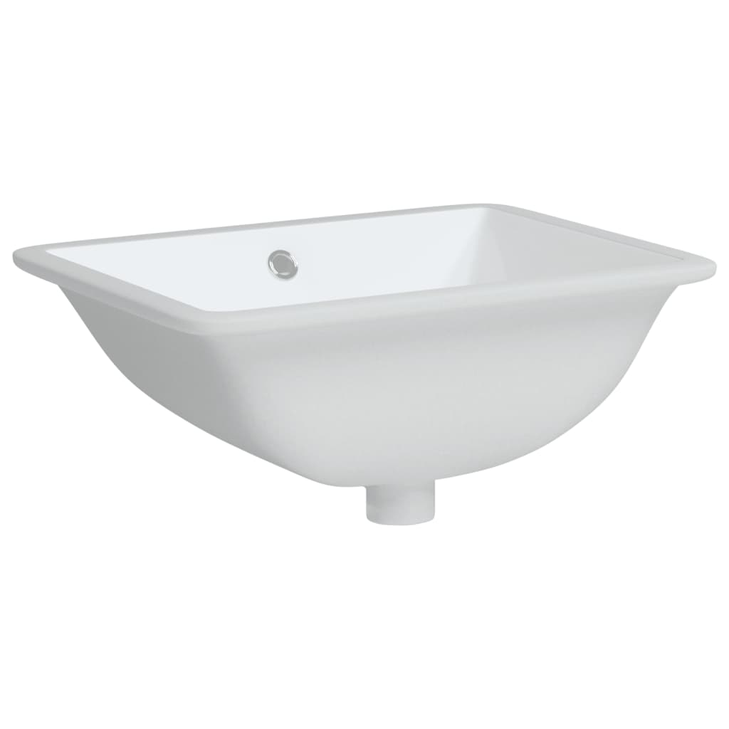 Vidaxx Rechteckwaschbecken 47,5x35x19,5 cm Keramik weiß