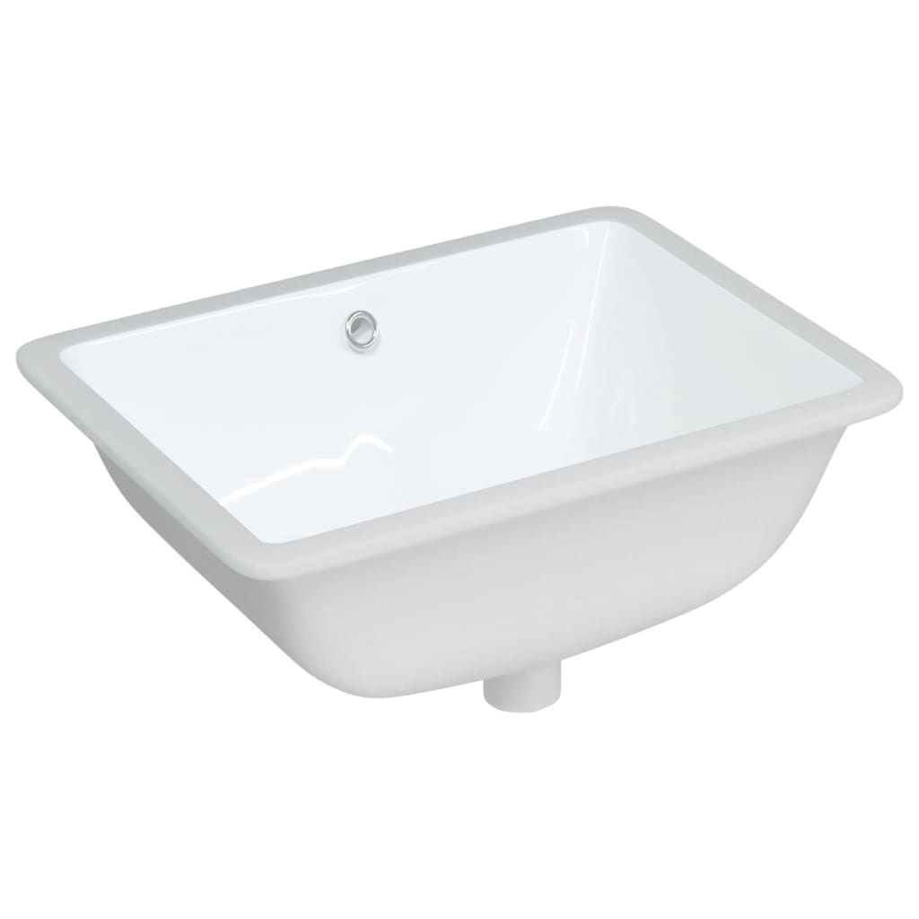 Vidaxx Rechteckwaschtisch 52x38,5x19,5 cm Keramik weiß