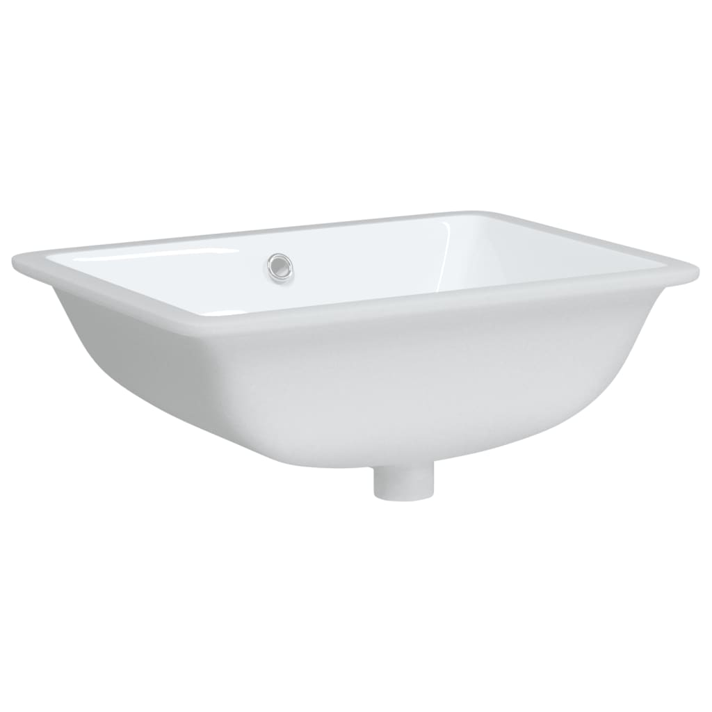 Vidaxx Rechteckwaschtisch 52x38,5x19,5 cm Keramik weiß