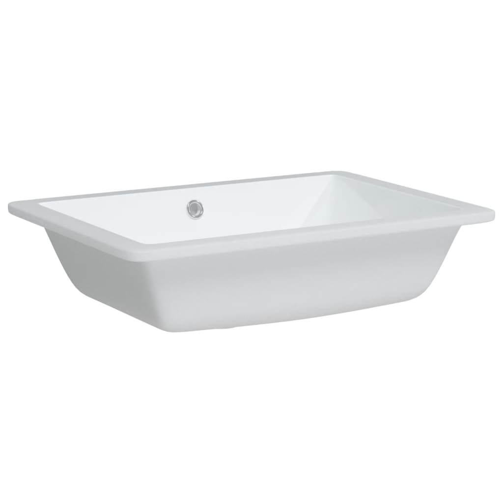 Vidaxx Rechteckwaschtisch 55,5x40x18,5 cm Keramik weiß