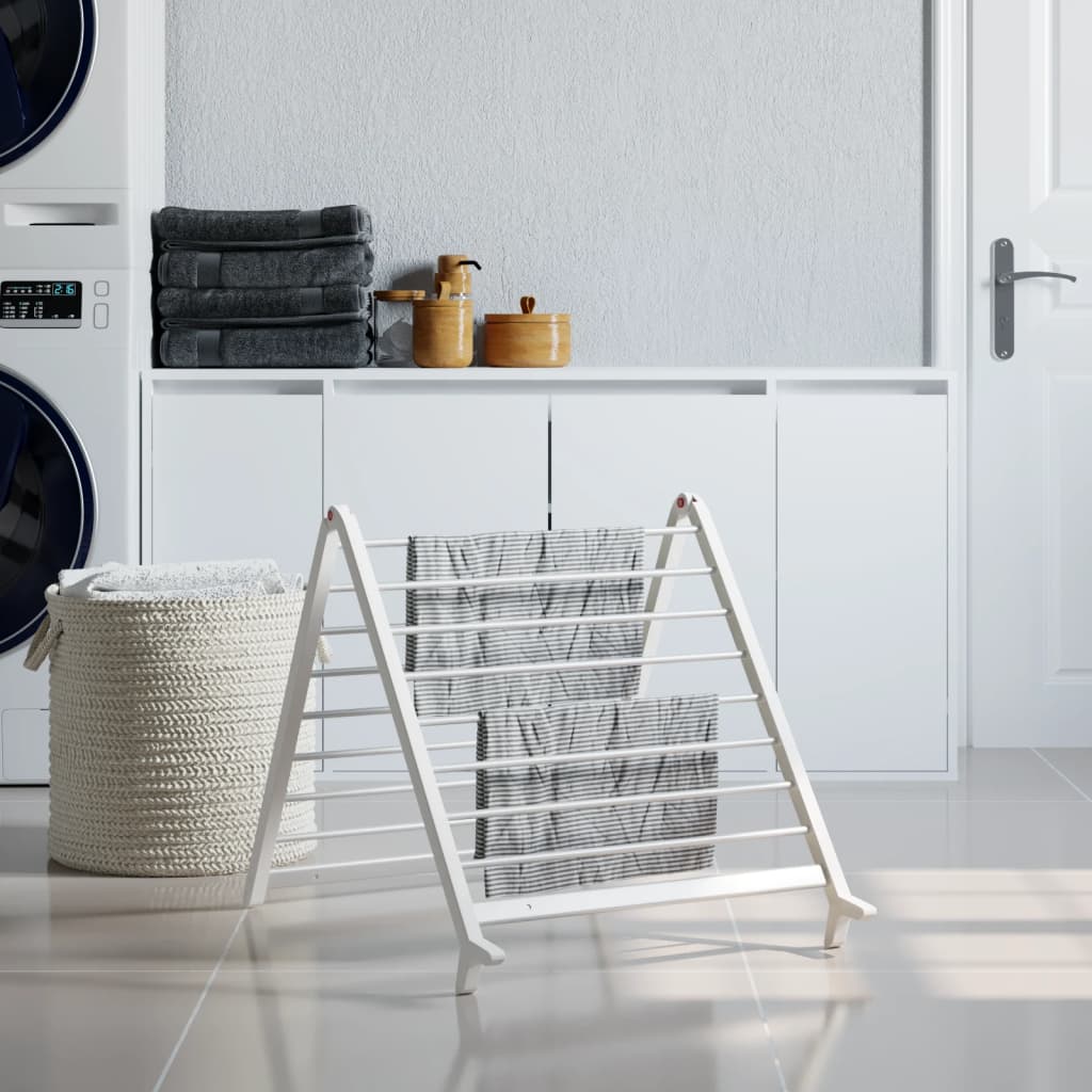 Vidaxx Wäscheständer für Badewanne ausziehbar 53-90 cm Aluminium