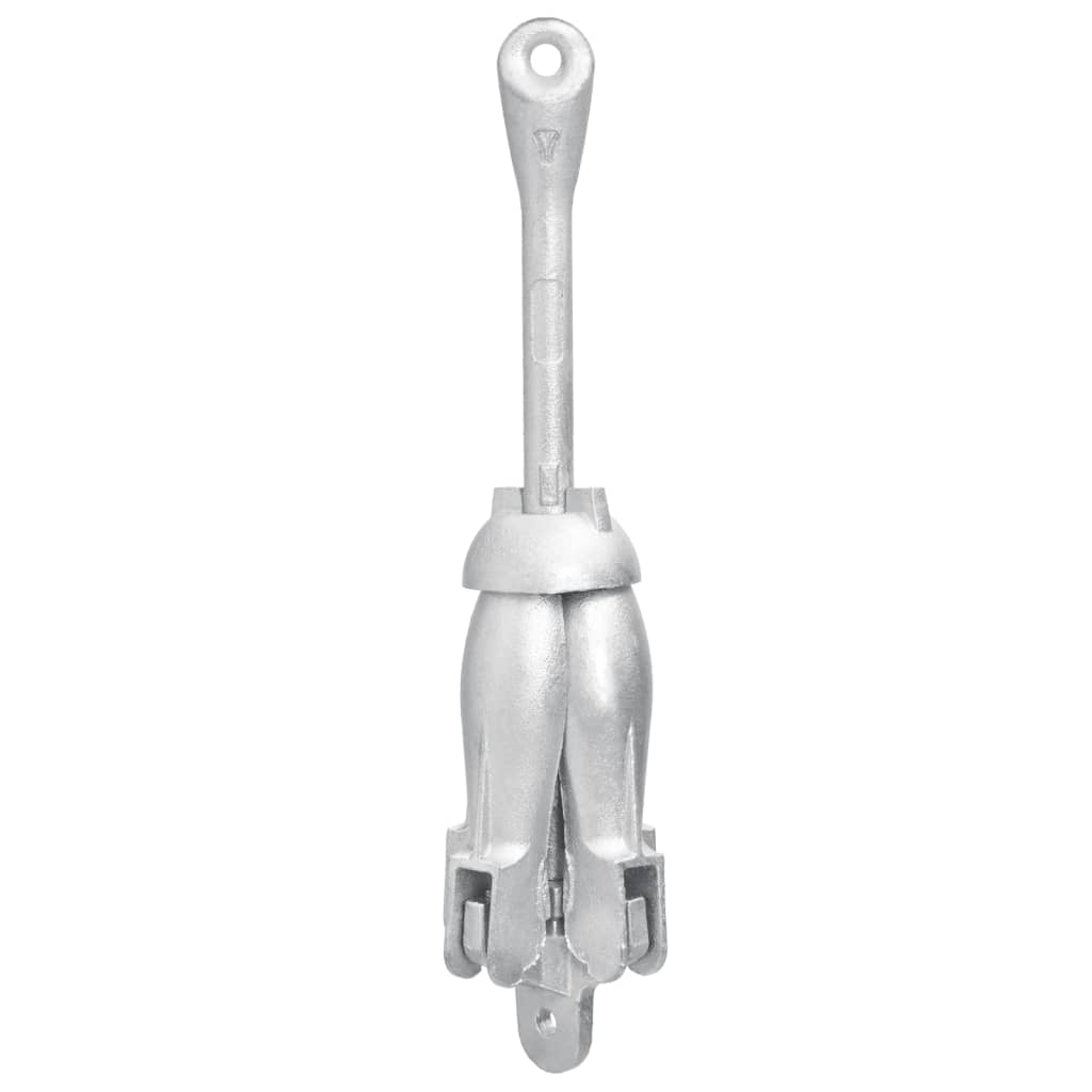 Vidaxx Anker klappbar 4 kg feuerverzinktes Gusseisen silber