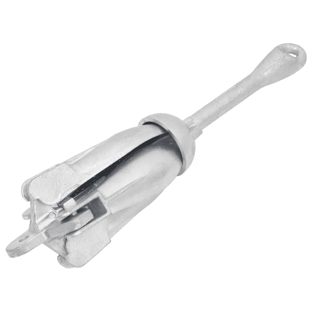 Vidaxx Anker faltbar 6 kg feuerverzinktes Gusseisen silber
