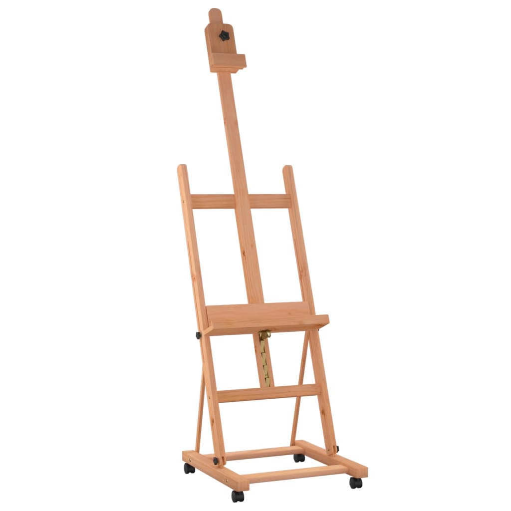 Vidaxx Staffelei 55x53,5x178 cm massives Buchenholz