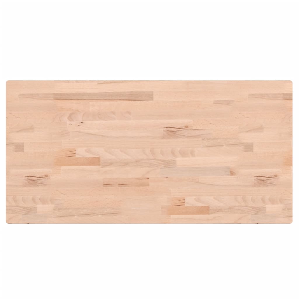 Vidaxx Waschtischplatte 80x40x1,5 cm massives Buchenholz