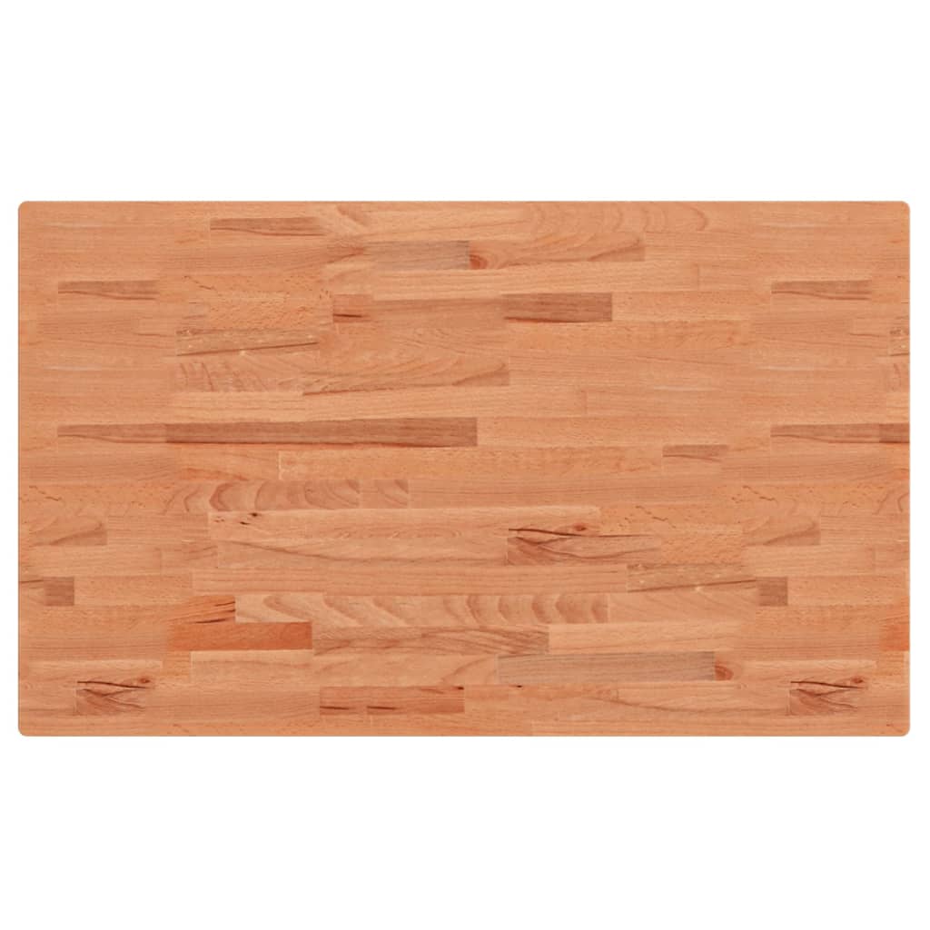 VidaXL Waschtischplatte 100x60x1,5 cm massives Buchenholz