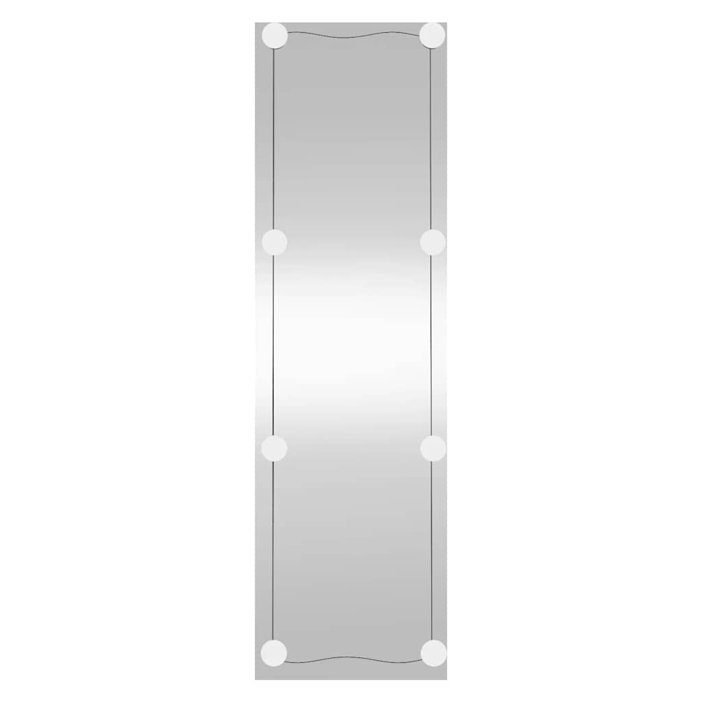 VidaXL Wandspiegel mit LEDs rechteckig 30x100 cm Glas