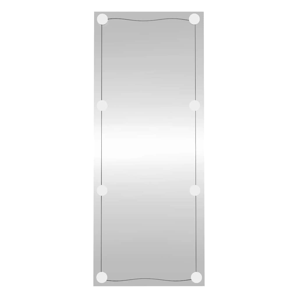 VidaXL Wandspiegel mit LEDs rechteckig 40x100 cm Glas