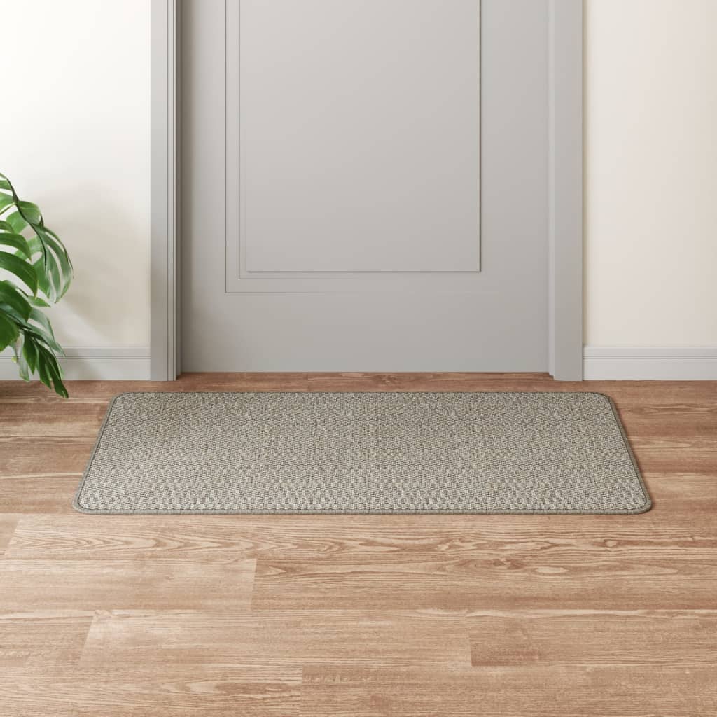 Vidaxx Teppichläufer 50x100 cm Sisal-Optik Taupe