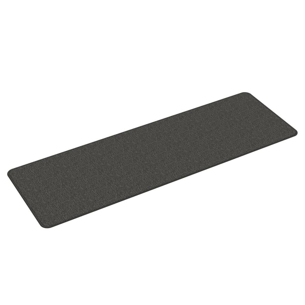 Vidaxx Teppichläufer 50x150 cm Sisaloptik Anthrazit