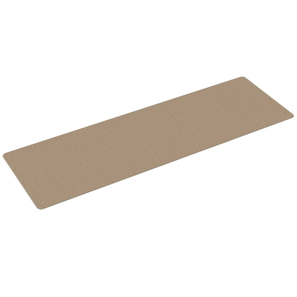 Vidaxx Teppichläufer 80x250 cm Sisaloptik sandfarben