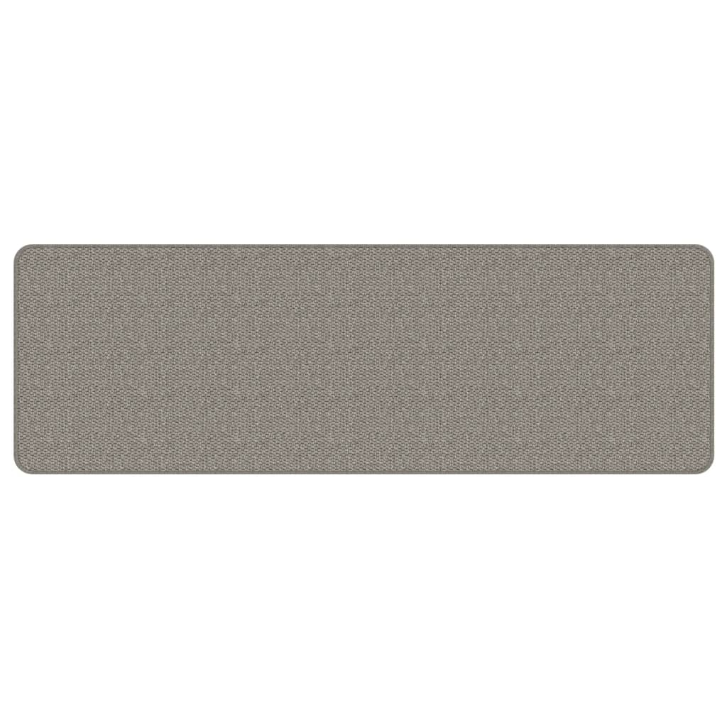 Vidaxx Teppichläufer 50x150 cm Sisaloptik silberfarben