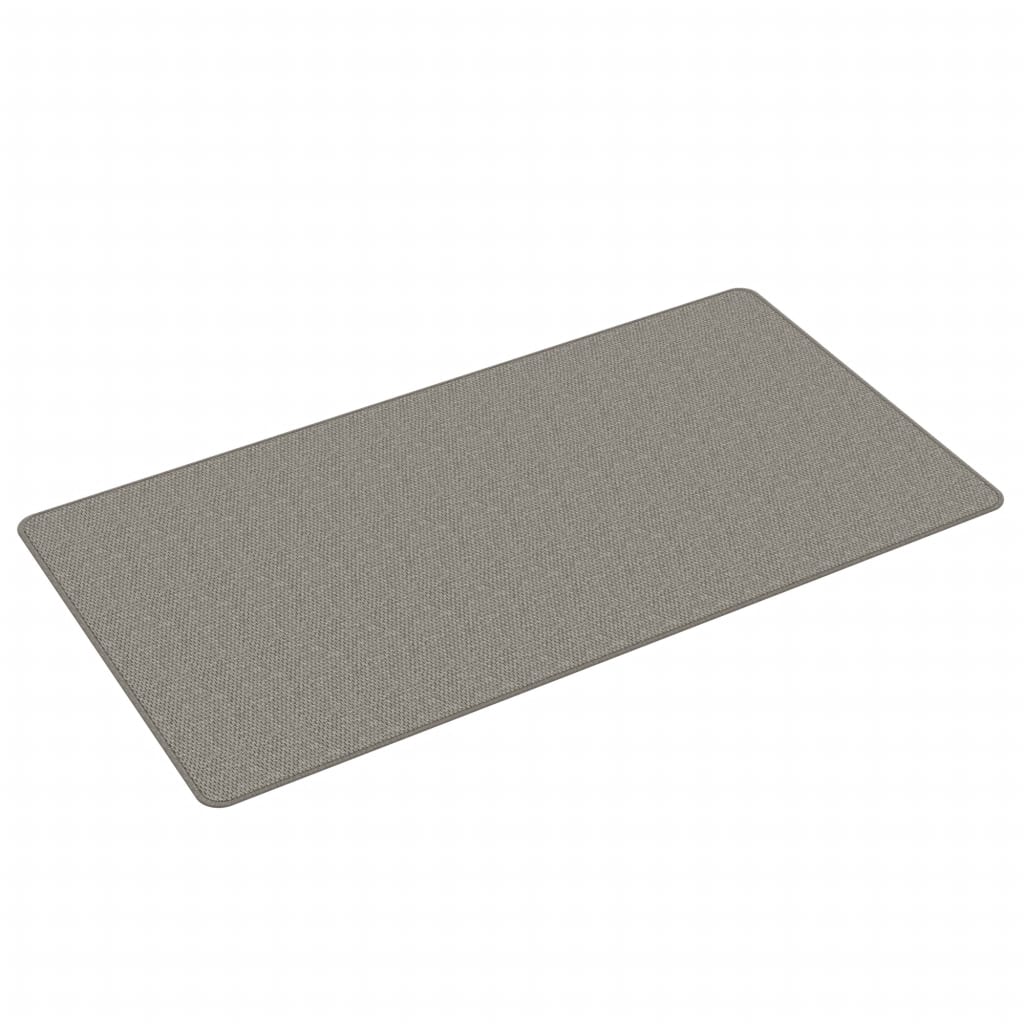 Vidaxx Teppichläufer 80x150 cm Sisaloptik silberfarben