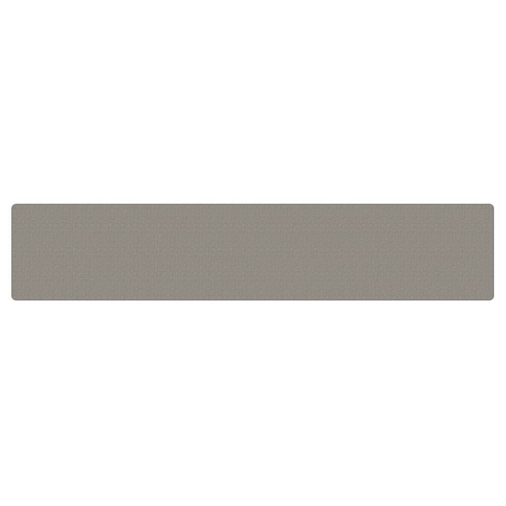 Vidaxx Teppichläufer 80x400 cm Sisaloptik silberfarben