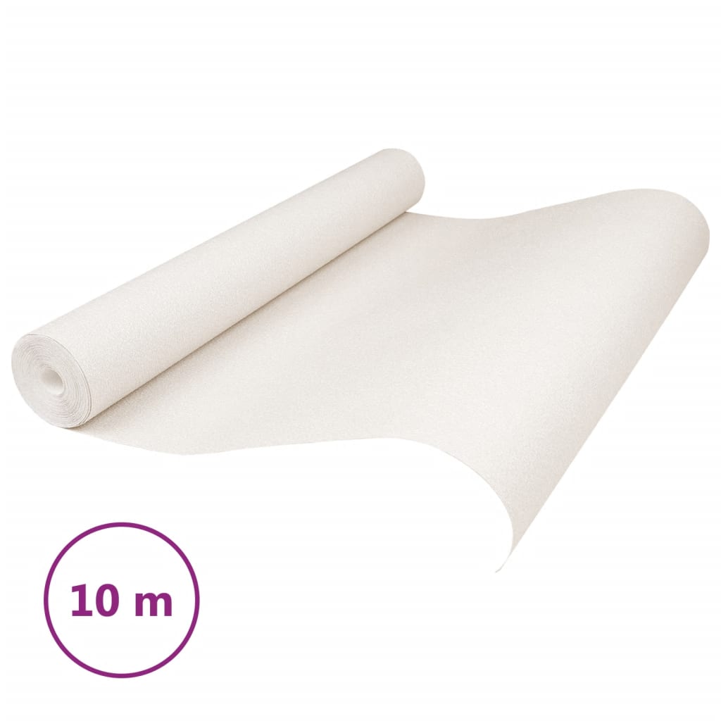VidaXL Vliestapete 3D Uni 10x0,53 m Braun