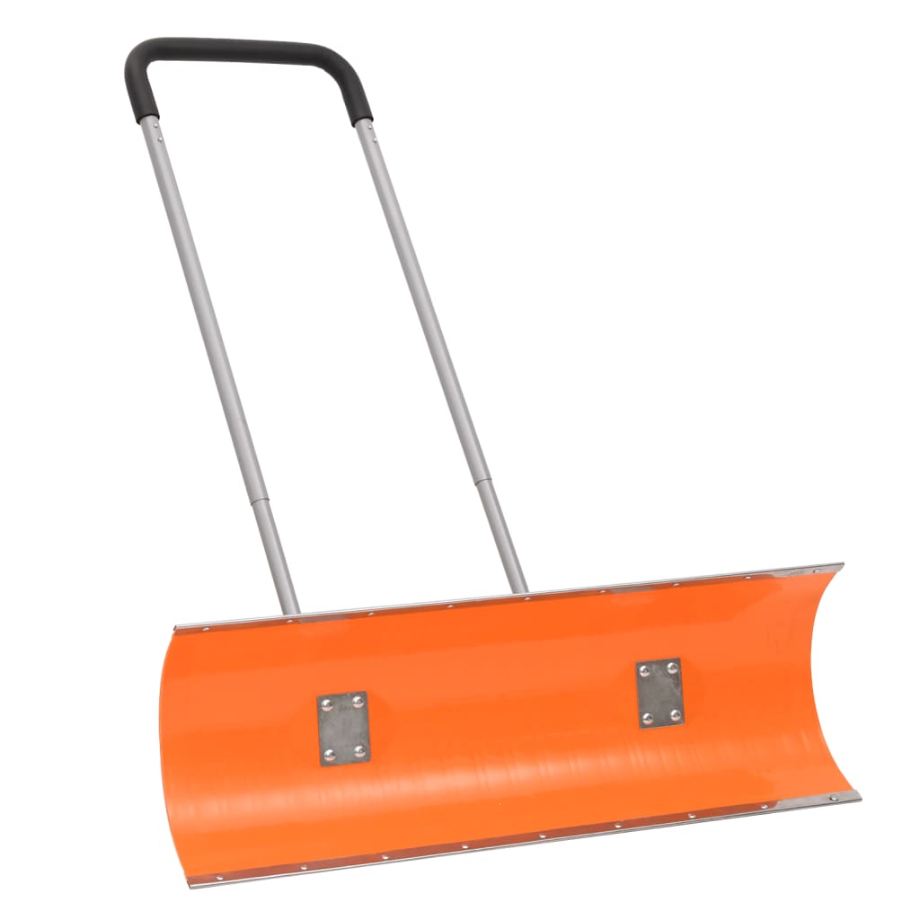 Vidaxx Schneeschaufel mit ausziehbarem Stiel 96 cm orangefarbener Klingenstahl