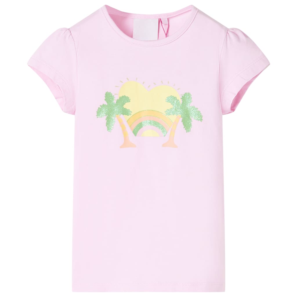 VidaXL Kindershirt 92 hellrosa