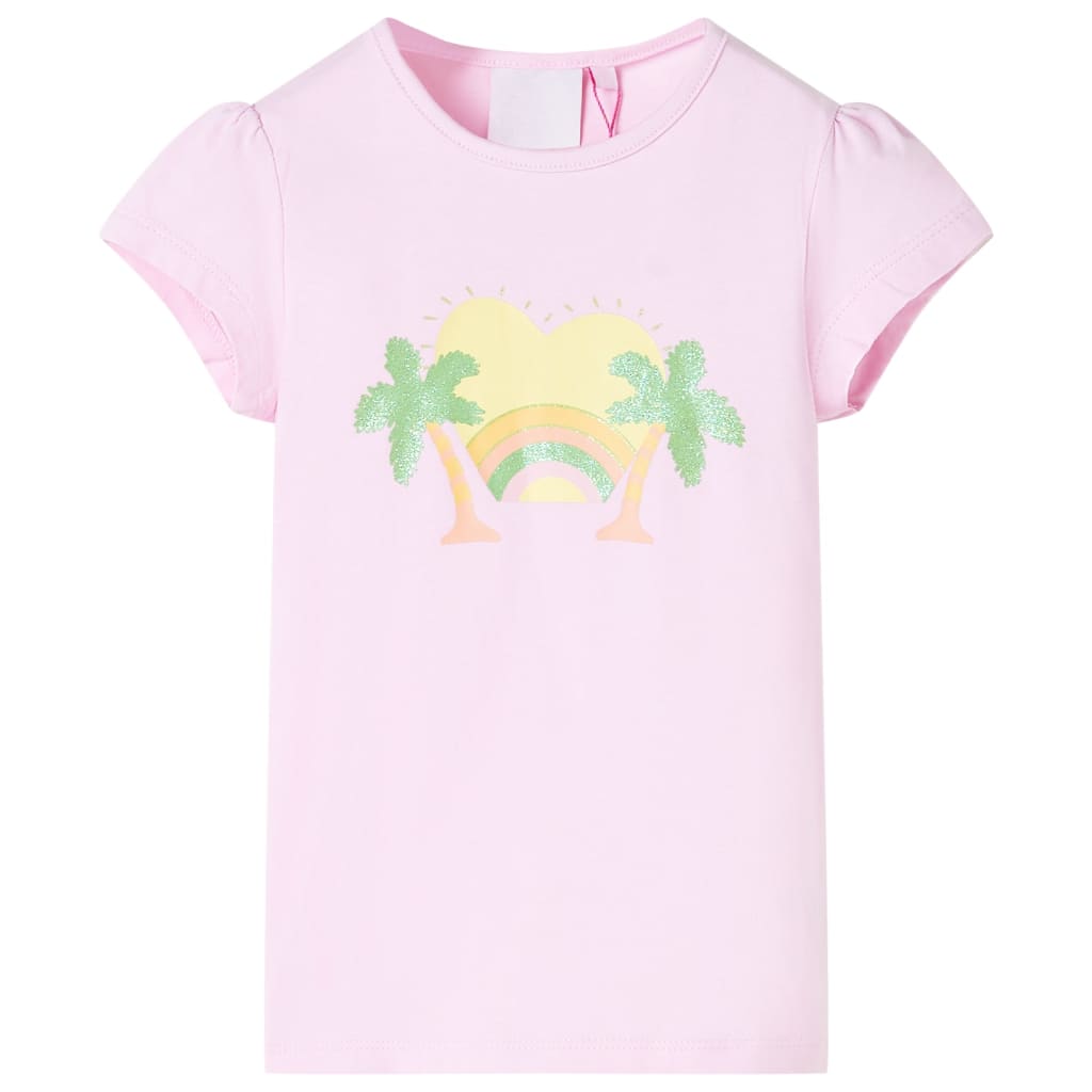 VidaXL Kindershirt 104 hellrosa
