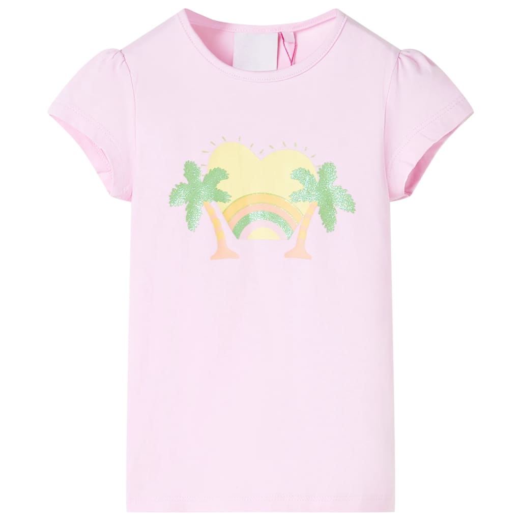 VidaXL Kindershirt 116 hellrosa