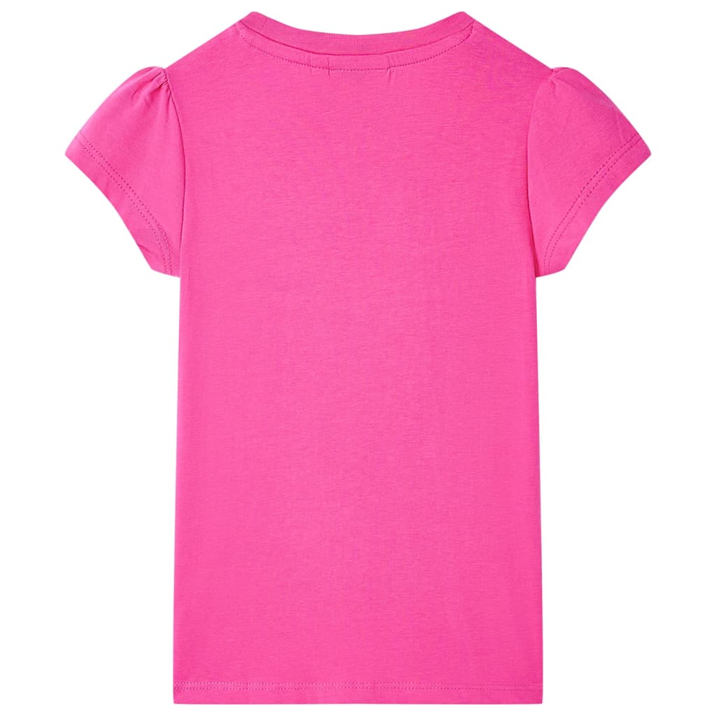 VidaXL Kindershirt 116 Dunkelrosa