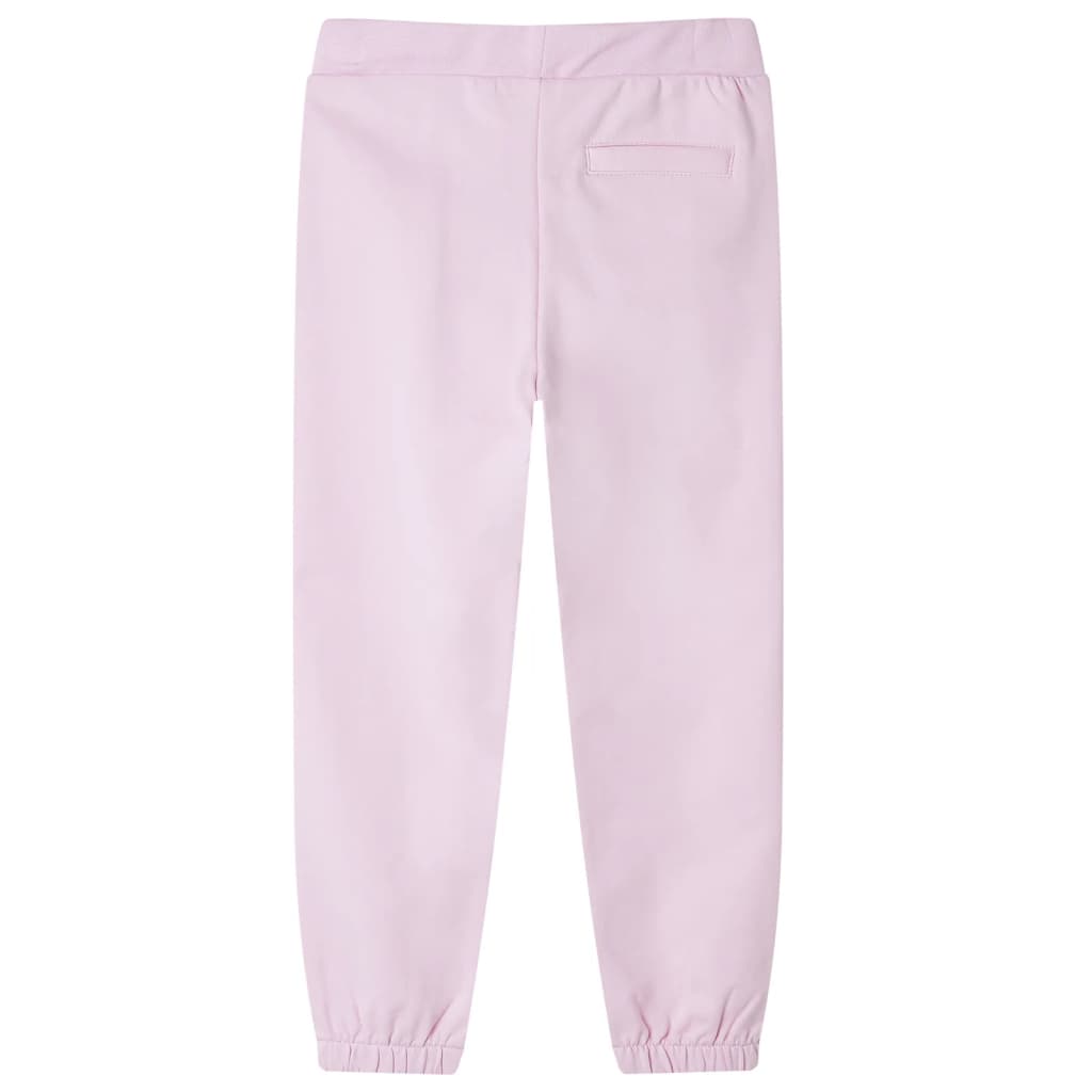 VidaXL Kinder-Jogginghose 128 Hellrosa