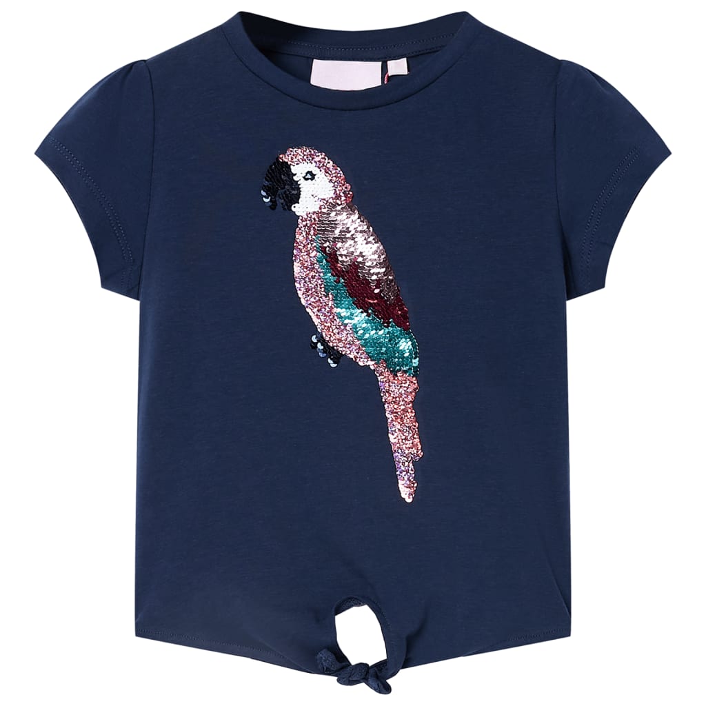 VidaXL Kinderhemd 116 Marineblau