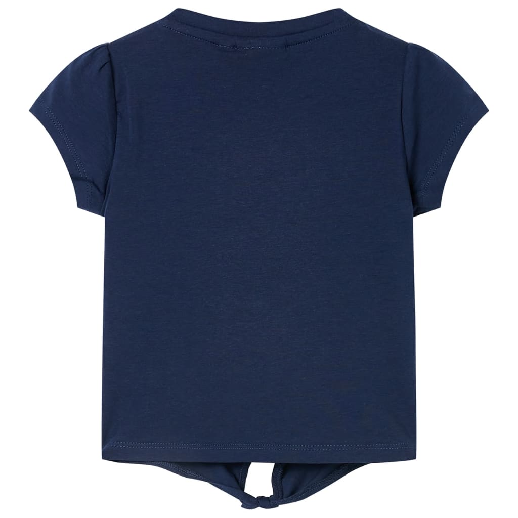 VidaXL Kinderhemd 116 Marineblau