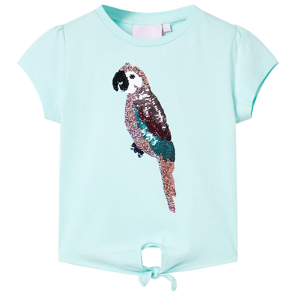 VidaXL Kindershirt 92 Hellseeblau