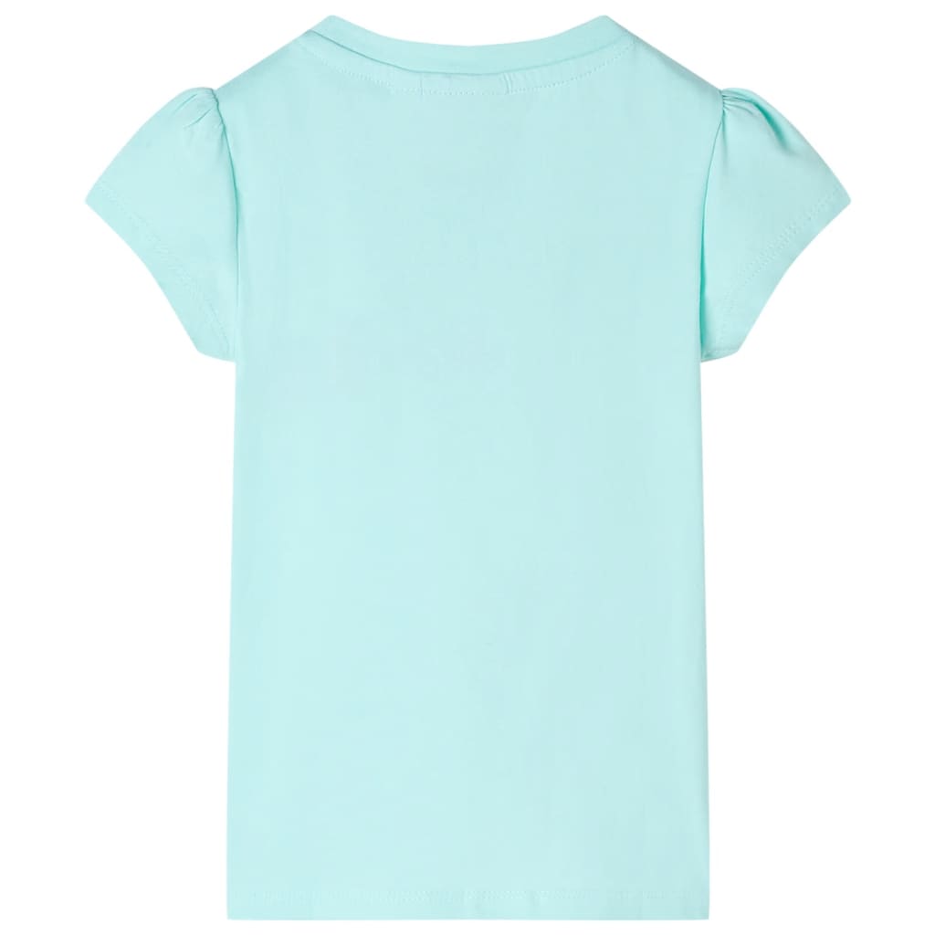 VidaXL Kindershirt 116 Hellseeblau