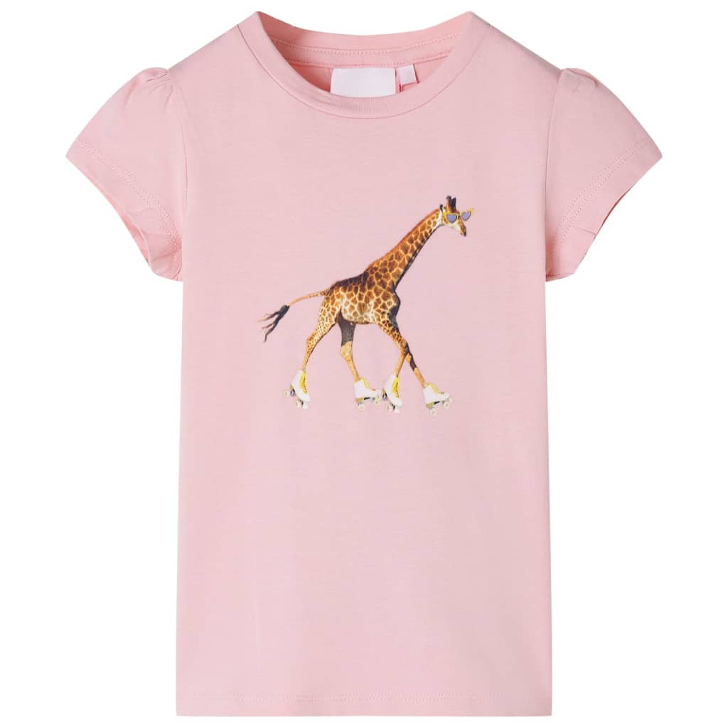 VidaXL Kindershirt 104 hellrosa