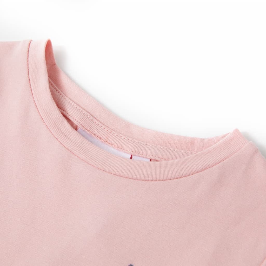 VidaXL Kindershirt 104 hellrosa
