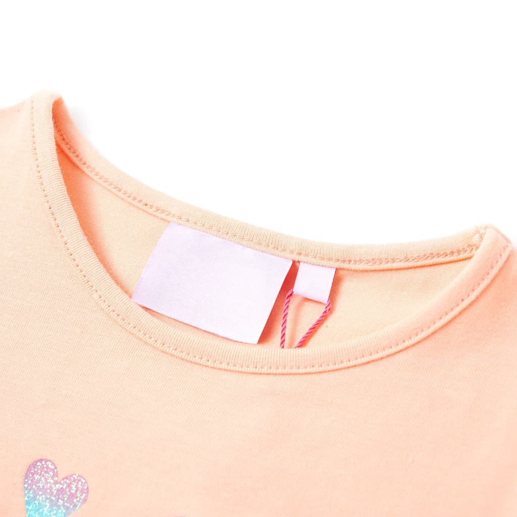 VidaXL Kindershirt 140 Hellorange