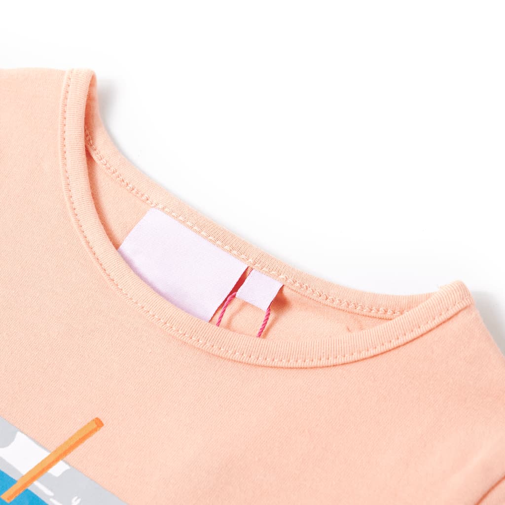 VidaXL Kindershirt 92 hellorange