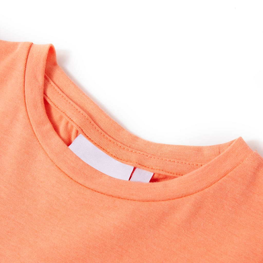 VidaXL Kindershirt mit Flügelärmeln 116 neonorange