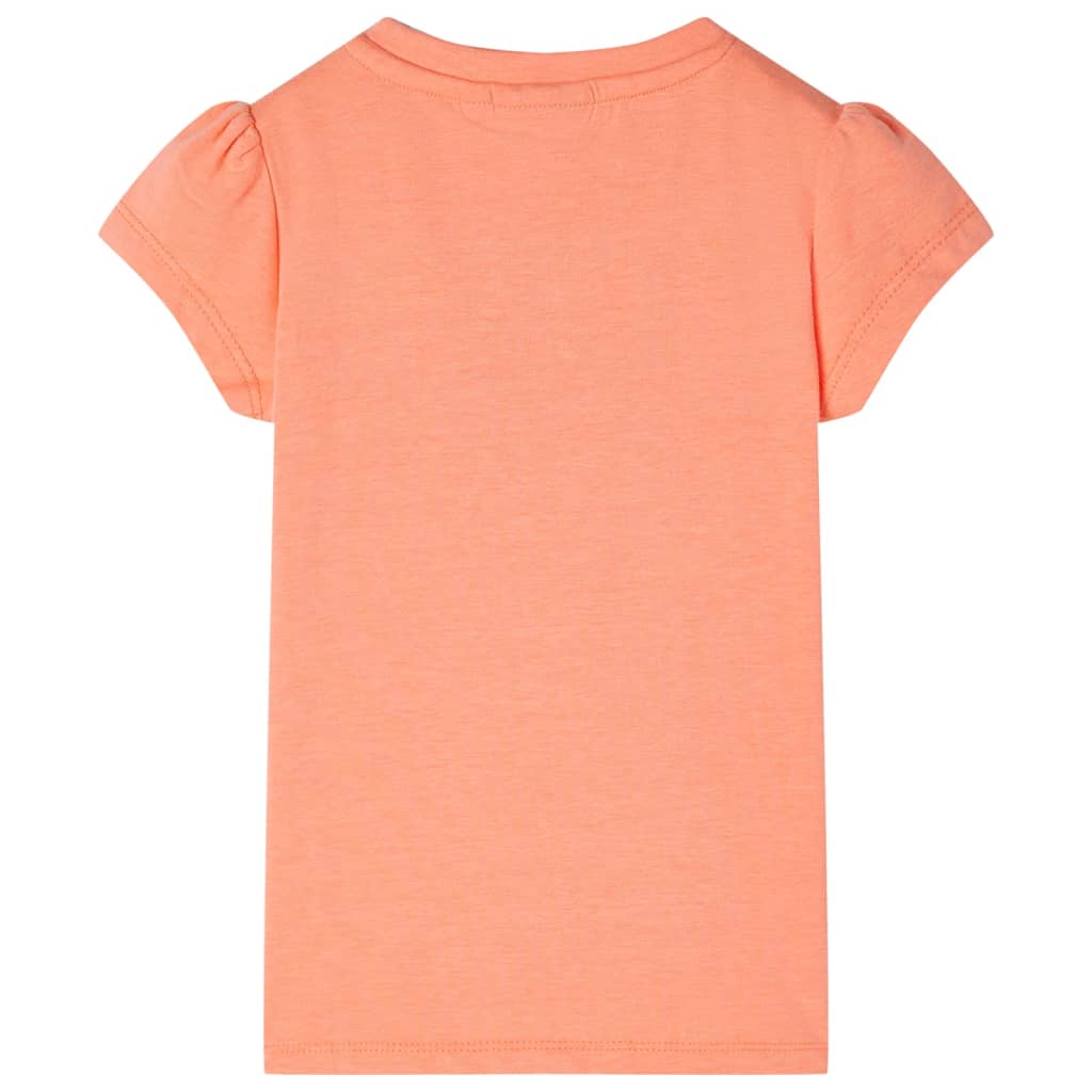 VidaXL Kindershirt mit Flügelärmeln 140 neonorange