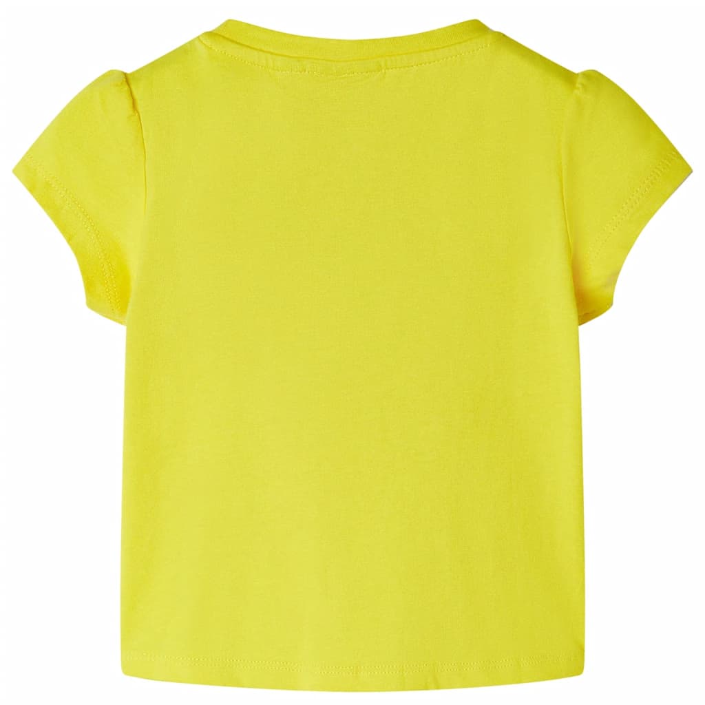 VidaXL Kindershirt 92 Gelb